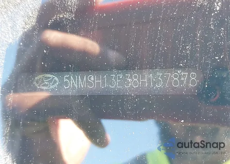 2008 Hyundai Santa Fe Limited/Se from USA, damaged, VIN 5NMSH13E38H137878